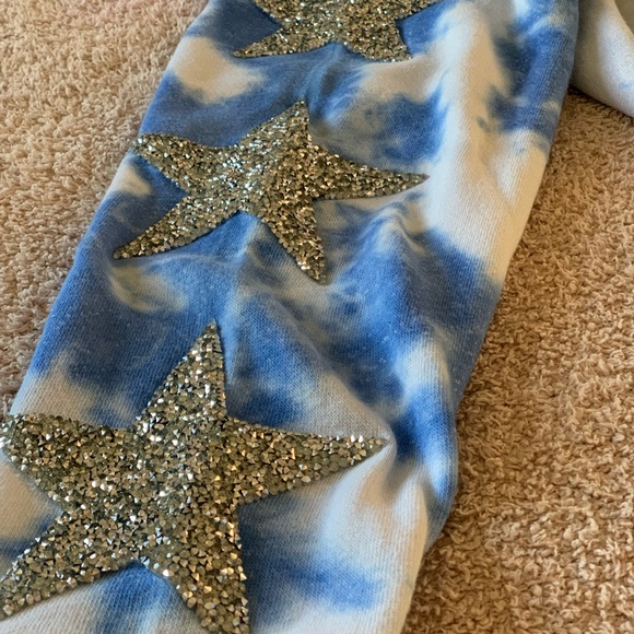 CUSTOM VINTAGE BUFFALO BILLS SWEATSHIRT - STAR, TIE DYE, LF STORES - Picture 3 of 3